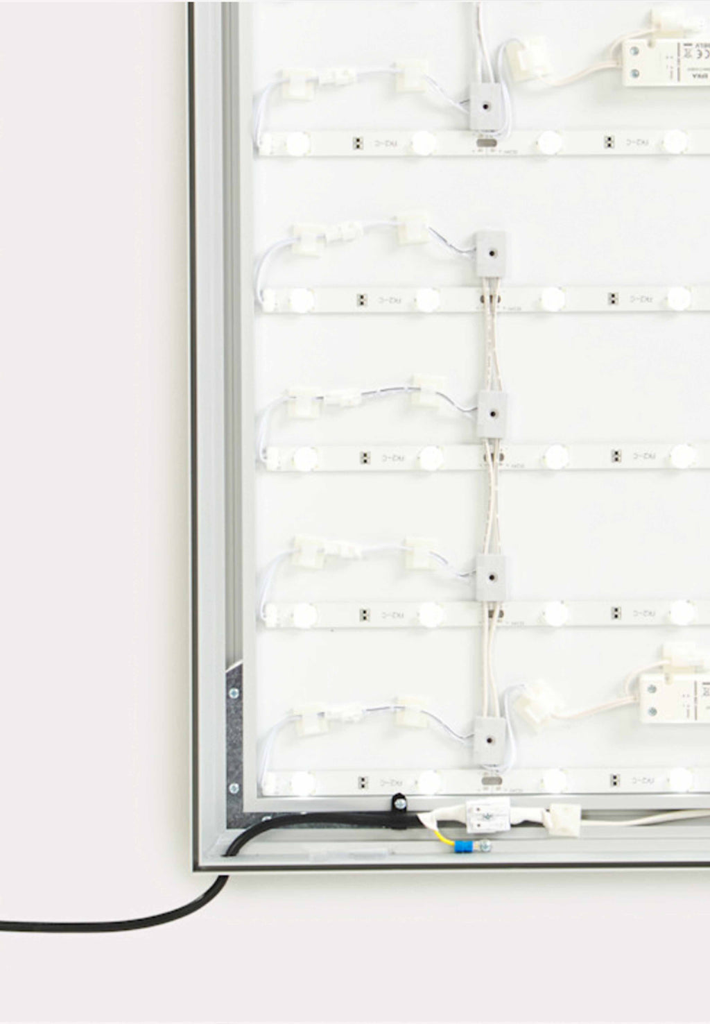 Lily Lights Frame - Zwart - 100 x 100