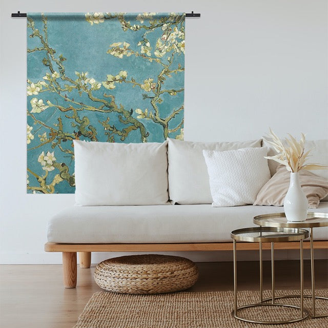 Vincent van Gogh - Amandelbloesem als Wandkleed